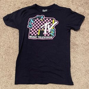 Large MTV graphic t-shirt